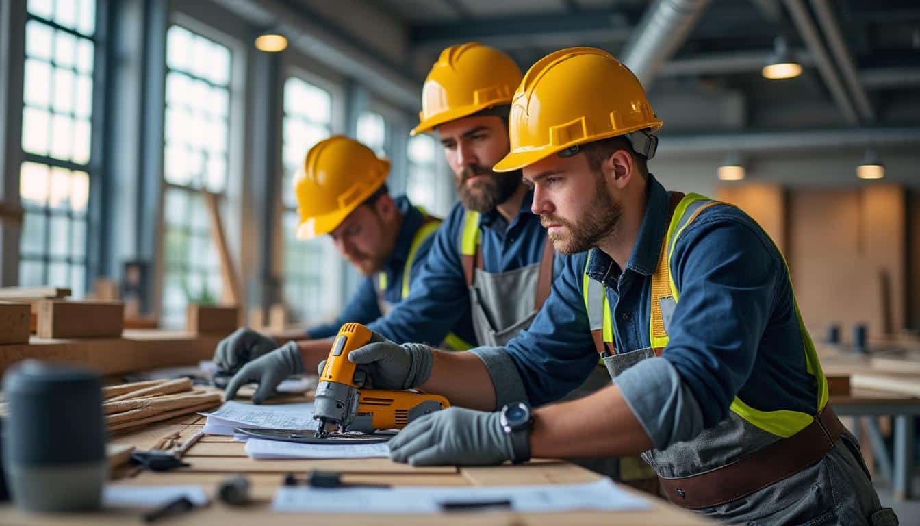 Illustration: Comment le BTP CFA de Reims accompagne les apprentis vers les métiers du bâtiment