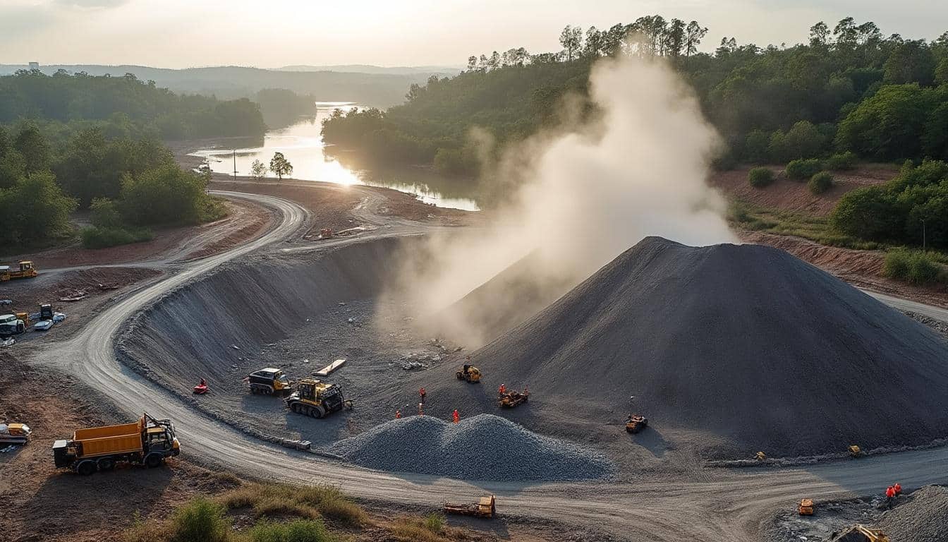 Illustration: Les défis environnementaux majeurs auxquels le secteur du BTP doit faire face