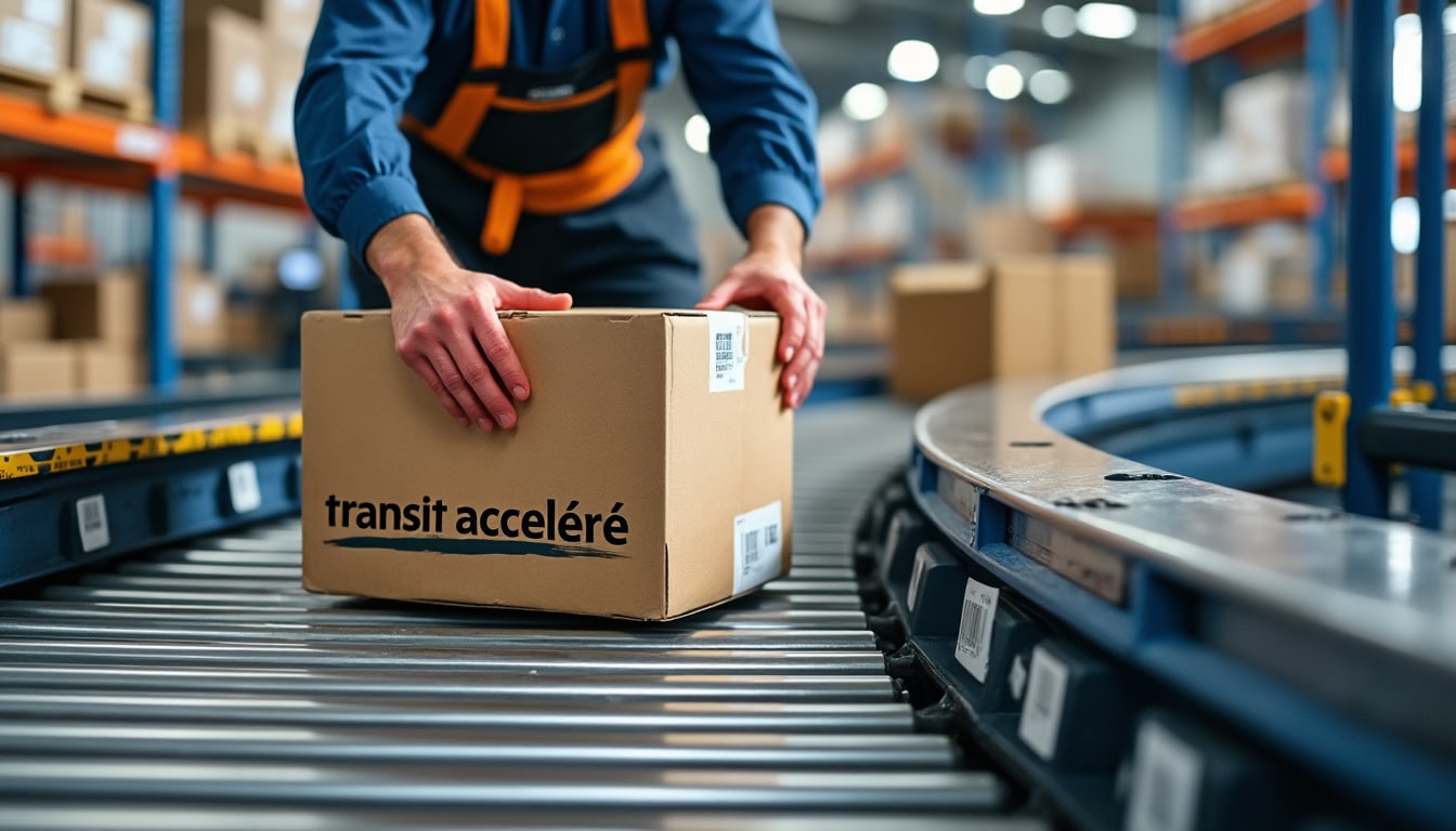 Que veut dire le transit accéléré du colis et comment ça fonctionne ?