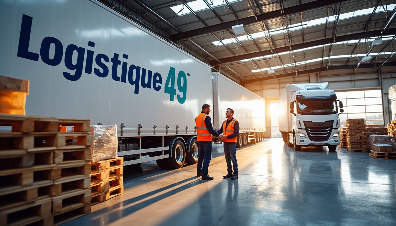 Illustration: Découvrir les acteurs du transport et de la logistique dans le Maine-et-Loire