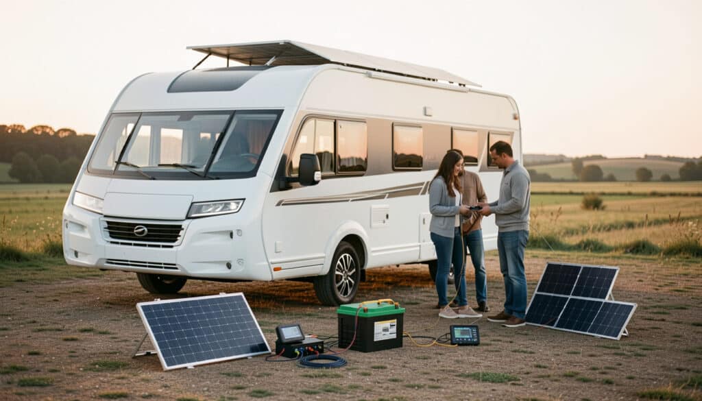 Kit solaire pour camping-car avec batterie : bien choisir