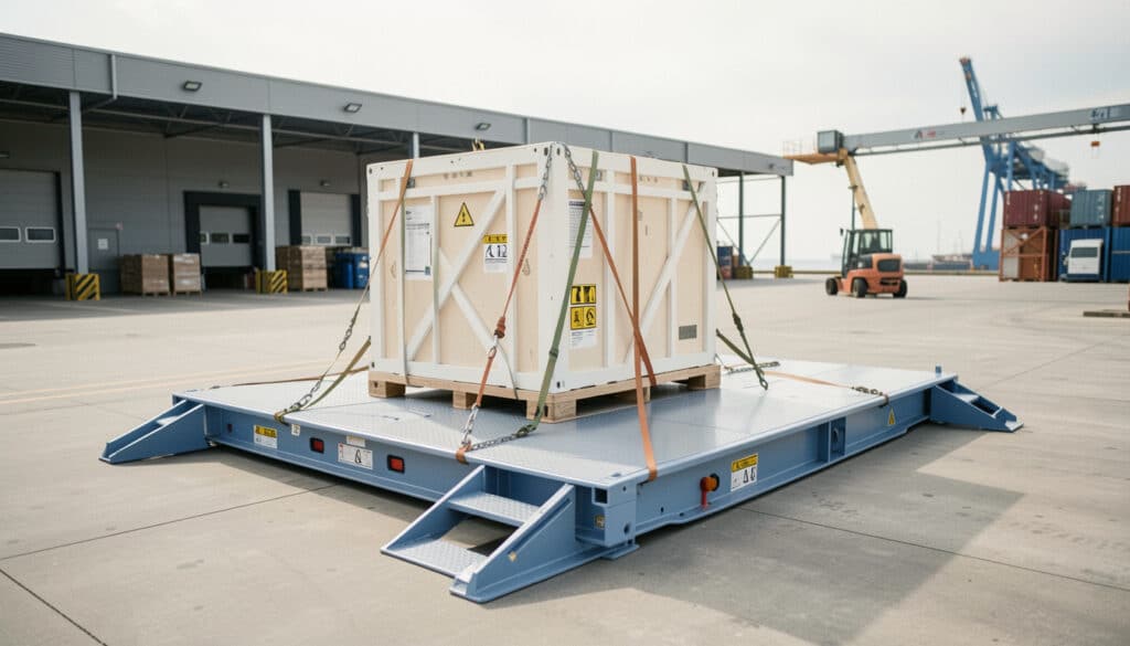 Conteneur flat rack : usages, dimensions et sécurité