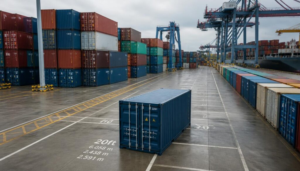 TEU des conteneurs : définition, calcul et usages