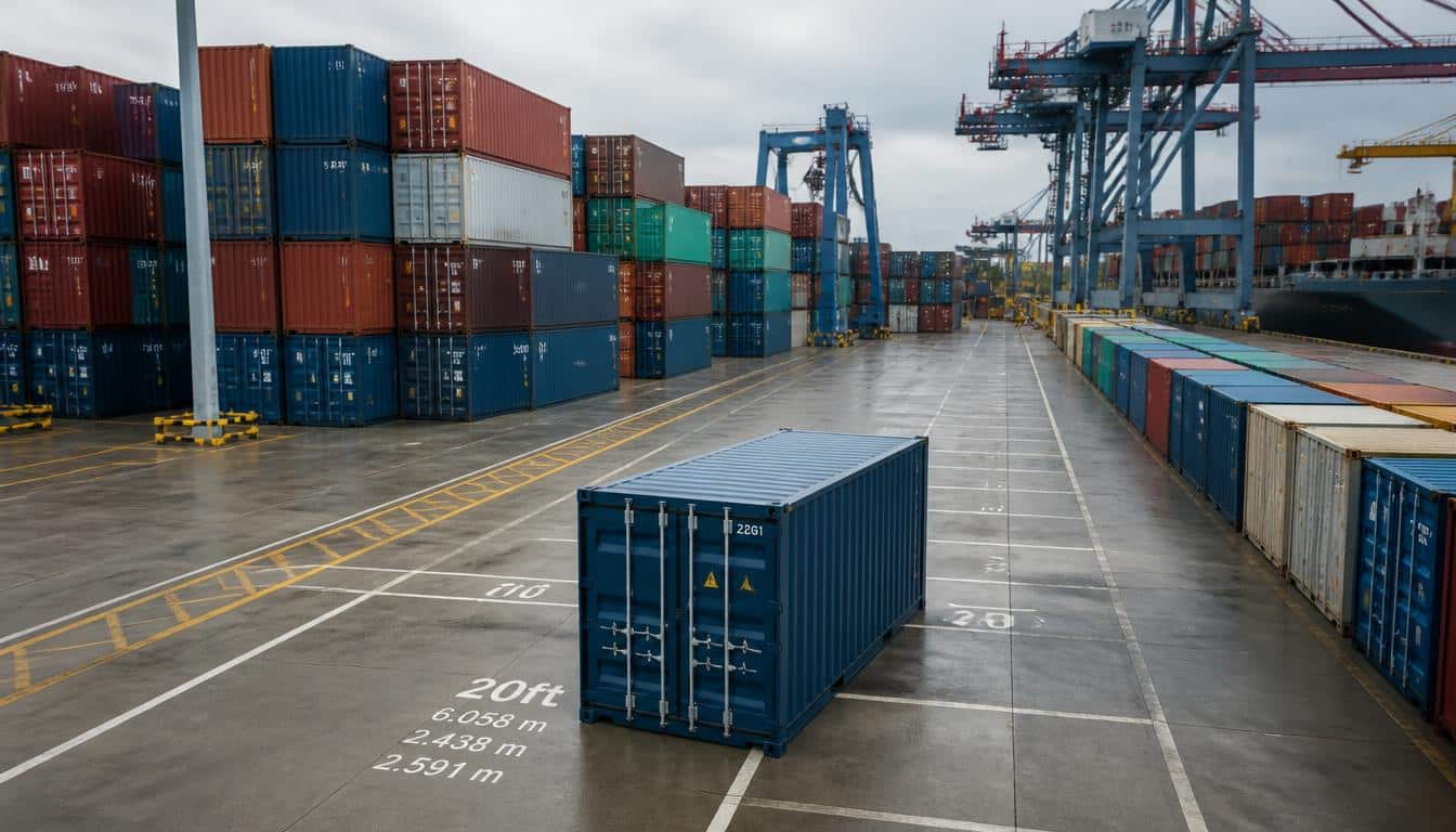 TEU des conteneurs : définition, calcul et usages